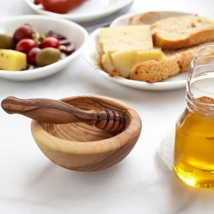 Bâtonnet mélangeur en bois de qualité alimentaire pour le miel - Product Image 2