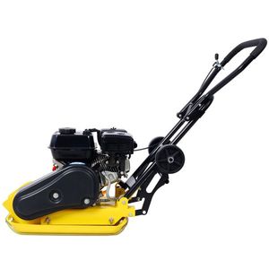 Piastra Vibrante Compattatrice a Benzina 7.0HP MAX Conforme EPA 5500VPM 20 X 14 Pollici con Ruota Integrata - Product Image 6