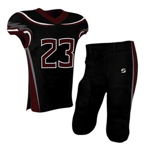 Uniforme de Fútbol Americano Personalizado, Transpirable, de Manga Corta, con Protección UV, Secado Rápido y Absorción de Humedad, Venta Caliente - Product Image 2
