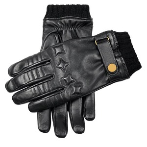 Gants de conduite en cuir unisexe de haute qualité, imperméables, à doigts entiers, compatibles avec les écrans tactiles, pour la conduite, le motocross, le cyclisme, l'hiver - Product Image 1
