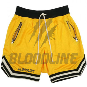 Shorts Bermuda en PU pour Homme BLOODLINE, Taille Mi-Haute, Fermeture Élastique, Motif Camouflage, Décontracté, Respirant, Short de Sport - Product Image 2