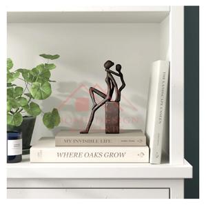 Sculpture polie moderne 2025 meilleur vendeur décor de maison et de jardin Sculpture en métal cadeaux et artisanat accessoires de décoration pour la maison - Product Image 1