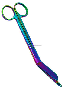 Ciseaux de Lister en titane multicolore, hémostatiques droits, pour traumatologie EMT, chirurgicaux, de premiers secours, de classe II, manuels - Product Image 3