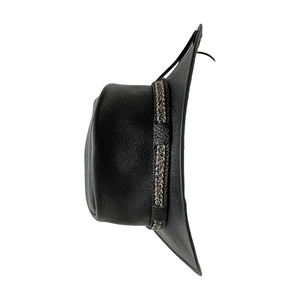 Sombrero de Vaquero Occidental de Ala Ancha Unisex de Fieltro con Banda para Viajes y Fiestas al Aire Libre - Product Image 1