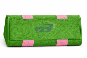 Sac fourre-tout en jute résistant à l'eau Alpha Kapa Alpha AKA Sorority avec fermeture éclair, élégant sac à main à lettres grecques pour les membres de la sororité AKA - Product Image 3