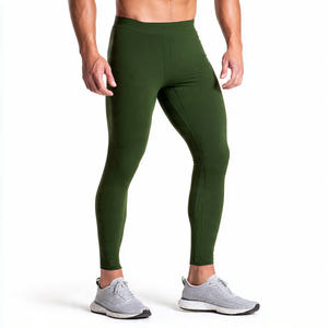Legging de sport sublimé pour homme, pantalon de compression, couche de base, pour le jogging, avec taille élastique - Product Image 4