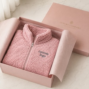 Custom <b>Men's</b> Sherpa <b>Jacket</b> Premium <b>Warm</b> Fleece Lining Stylish Casual Outdoor <b>Jacket</b> with OEM Size Private Label Wholesale - Product Image 4