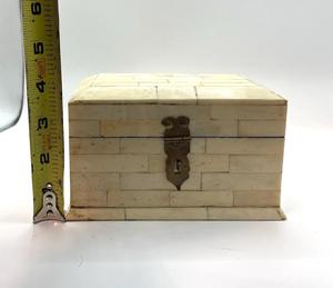 Caja de Joyería Decorativa Hecha a Mano con Diseño Marroquí de Flor de Amor con Incrustaciones de Hueso Ecológica, Decoración para Mesa del Hogar, Año Nuevo - Product Image 3