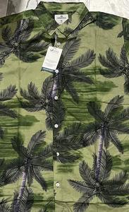 Tùy Chỉnh Thiết Kế Thăng Hoa In Quá Khổ Thời Trang Phố Người Đàn Ông Giản Dị Bãi Biển Ngắn Tay Áo Nút T Áo Sơ Mi Cho Nam Giới Nút Bao Gồm - Product Image 2