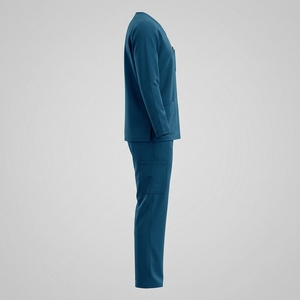 Custom Classic Fit Hidden Zipper Front Two Pockets <b>Nurse</b> <b>Scrubs</b> Uniforms by Mantic Enterprises - Product Image 4