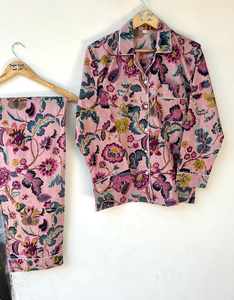 ชุดนอนผ้าฝ้ายพิมพ์ลายสัตว์สำหรับผู้หญิง แบรนด์ Naaz Textile ชุดนอนลำลองสำหรับฤดูร้อน เนื้อผ้านุ่ม ระบายอากาศได้ดี ความยาวระดับเข่า - Product Image 4