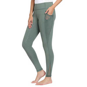 Pantalones de equitación unisex de cintura alta de spandex/poliéster de alta calidad para embarazadas, tipo jodhpur y breeches, directamente del fabricante. - Product Image 1