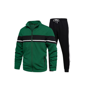 Fashionable Polyester Cotton Fleece Tracksuit Set with Full Sleeve Hoodie and Adjustable Waist Jogger <b>Pants</b> - Product Image 2