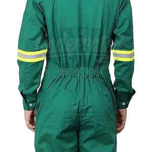 Custom <b>Mechanic</b> <b>Overalls</b> Full Length Work Coverall Strong Construction Durable Fabric Practical Pockets Automotive Clothing - Product Image 6