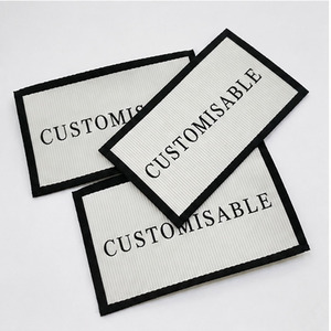 Etiquetas Rectangulares Personalizables para Ropa, de Fieltro No Tejido, Impresión por Transferencia de Calor, Lavables, con Borde Cortado a Láser - Product Image 3
