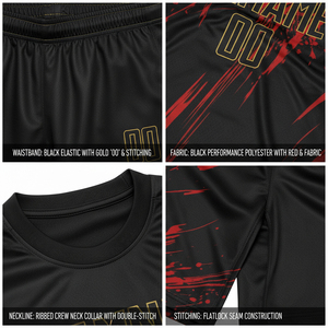 ชุดฟุตบอลแบบขายส่งพร้อมสกรีนโลโก้และหมายเลขตามสั่ง ชุดยูนิฟอร์มฟุตบอลครบชุดสำหรับผู้ชาย ชุดกีฬาซับลิเมชั่นสำหรับฝึกซ้อม - Product Image 6