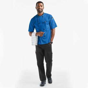 Chaqueta de Chef para Hotel y Restaurante de Alta Calidad con Diseño Personalizado OEM, Suministro de Fábrica, Camisa de Chef de Cocina - Product Image 3