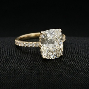 Women Gold <b>Ring</b> Elegant Fashion Jewelry Lightweight Stylish Minimal Design Daily Wear Gift for <b>Wedding</b> Engagement Occasion - Product Image 4