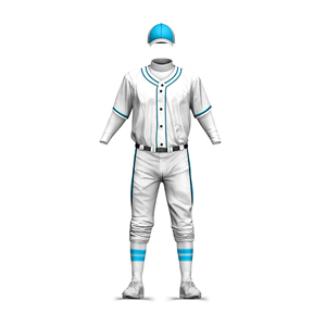 ODM Custom Youth Baseball Jersey Sublimated Button <b>Down</b> Softball Baseball Uniform OEM Manufacturer - Product Image 3