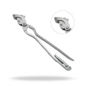 Émasculateur à cliquet Serra 15 pouces (38 cm) – Instrument vétérinaire pour la castration du bétail - Product Image 1