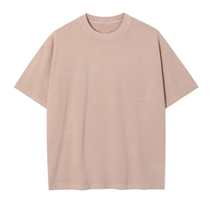 เสื้อยืดคอกลมแขนสั้นทรงหลวม ระบายอากาศได้ดี ผ้าคอตตอน 100% หนัก 200 กรัม รุ่น Pro Club สำหรับผู้ชาย สวมใส่สบาย - Product Image 5