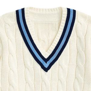 Pulls de cricket pour hommes à manches longues, toutes tailles, couleurs et décorations brodées, faible MOQ, best-seller, haute qualité, faciles à porter - Product Image 6