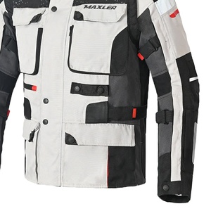 Chaqueta de Motocicleta Personalizada Nueva, Impermeable, de Cordura Textil, con Reflectores para Motociclistas - Product Image 4
