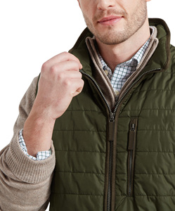 Chaleco Acolchado Personalizado para Hombre, Sin Mangas, Ligero, Cálido, Acolchado, para Invierno, Casual, Proveedor de Ropa al por Mayor - Product Image 5