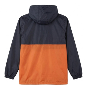 Veste softshell unisexe réversible à blocs de couleur avec capuche, en microfleece, résistante à l'eau, fermeture éclair, vêtements de randonnée en plein air pour adultes - Product Image 2