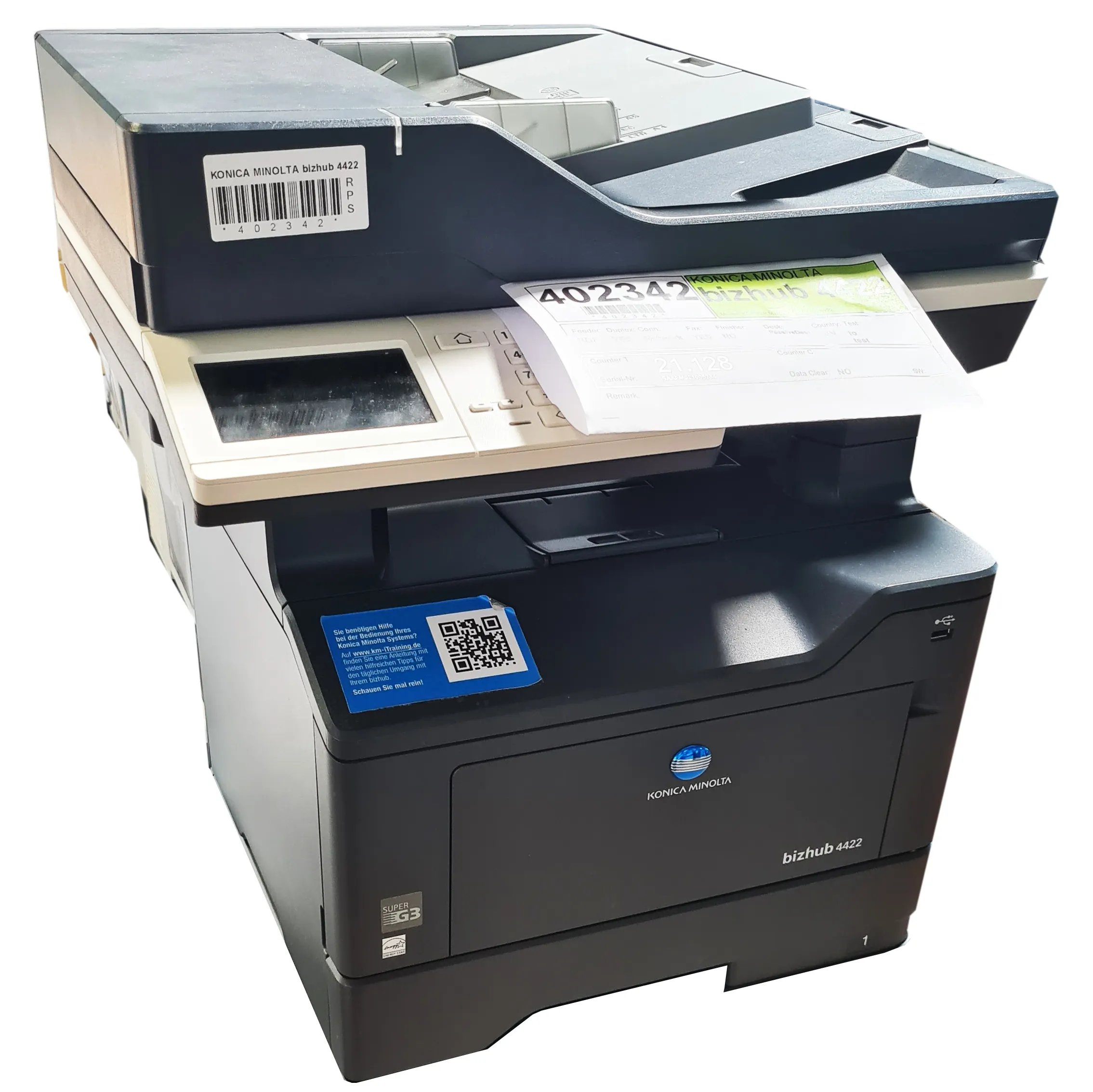 Konica MINOLTA BIZHUB 4422 sử dụng/thứ hai tay Mfp máy in máy photocopy Scanner