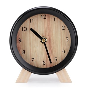 Handcrafted Sheesham Wood Desk <b>Clock</b> Wholesale | Indian Rosewood <b>Table</b> <b>Clock</b> - Product Image 1