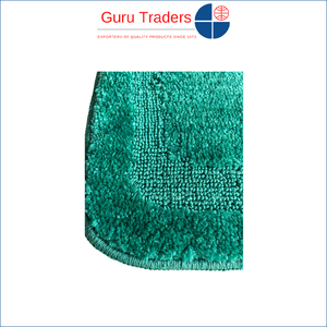 Exportateur de textiles de maison de qualité supérieure 100% polyester matériel solide motif tapis de bain disponible à un prix de marché raisonnable - Product Image 6