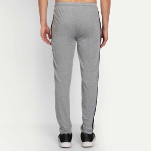 Pantalon de jogging décontracté pour homme Falcon Enterprises, gris, en polyester/coton, en velours côtelé, écologique, respirant, poids moyen, taille élastique - Product Image 4