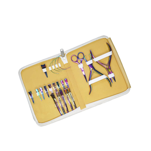 Nuevas Herramientas de Extensión de Cabello de la Mejor Calidad, Kit Completo de Herramientas para Aplicación de Extensión de Cabello con Diseño de Logotipo en Color Personalizado - Product Image 2