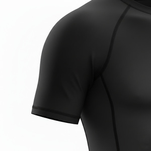 Camiseta de compresión duradera personalizada sublimada para hombre y mujer, para MMA, BJJ, Jiu Jitsu, entrenamiento sin gi, venta al por mayor, top de natación. - Product Image 5