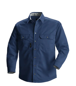 Wholesale High Visibility Breathable <b>Welding</b> Clothes Long Sleeve Fr <b>Welding</b> Reflective Cat2 Mechanic Hi Vis Work <b>Shirts</b> - Product Image 3
