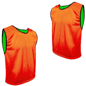 Gilet d'entraînement de football respirant personnalisé, chasuble de football pas chère, gilet de football en mesh, chasubles d'entraînement de football - Product Image 4