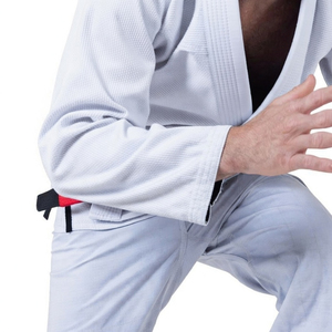 High Quality Customizable Long Sleeve Judo Gi Uniform Front Polyester/Cotton Martial Arts Training Wear Unisex Lightweight - Product Image 4