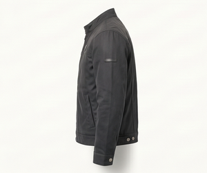 Chaqueta de Mezclilla Ligera para Hombre – Chaqueta Casual Color Gris Ceniza para Uso Diario - Product Image 4