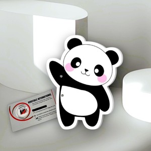 Palette d'extensions de cils magnétiques personnalisées en forme de panda, nouveau design cœur, carré, fleur, cercle, diamant, papillon, en acrylique - Product Image 3
