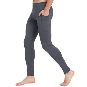 New Design Gym Clothing <b>Men</b> Leggings Running <b>Tights</b> Fitness Training Pants Breathable Stretch Custom Logo Hot Seale Legging - Product Image 3