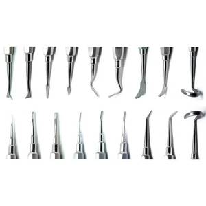 ชุดอุปกรณ์ยกถอนฟันแบบหกเหลี่ยมทำจากสแตนเลสสตีล 3 ชิ้น ยี่ห้อ Clareador รุ่นโค้ง สำหรับถอนรากฟัน ได้รับการรับรองมาตรฐาน CE - Product Image 3