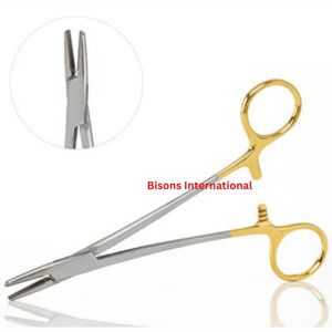 ที่จับเข็มผ่าตัดแบบแมนนวล Mayo Hegar พร้อมกรรไกรตัด ทำจากสแตนเลส สำหรับงานเย็บแผล ขายส่ง - Product Image 1