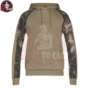 Best Supplier Breathable Solid Unique Design High Quality Casual <b>Lightweight</b> Tracksuit Set Men's Olive Green Raglan <b>Hoodie</b> - Product Image 5