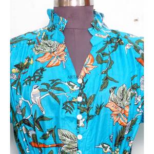 Robe courte à imprimé floral pour femmes, robe d'été bohème, mini-robe légère, tenue décontractée pour les fêtes, robe de vacances mignonne pour femmes - Product Image 4