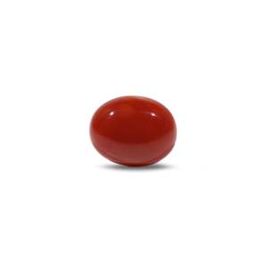 Loose Gemstones Natural Japanese Red Coral 5.45 Carat Certified Wholesale High Quality - Product Image 1