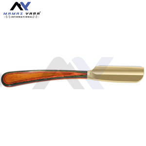 Navajas de Afeitar Rectas para Hombre, Navaja de Barbero Profesional de Acero Inoxidable con Protector, Afeitado Suave y Seguro - Product Image 2