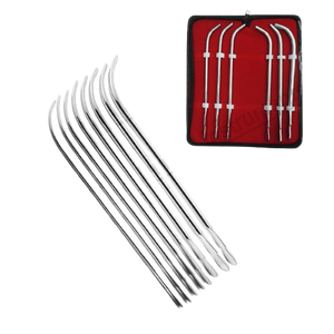 Van Buren 270mm 20 Charr Dilatador de sonido curvo Juego de instrumentos quirúrgicos básicos Hecho a mano Pakistán Acero inoxidable Uso hospitalario - Product Image 1
