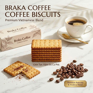 Free Sample| Roasted Flavor Braka Coffee <b>Biscuits</b> 210g – Wholesale Vietnam Factory Direct - Product Image 1