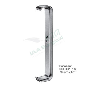 Rétracteur tissulaire Kocher Langenbeck en acier inoxydable de haute qualité, approuvé CE ISO, instruments chirurgicaux - Product Image 1